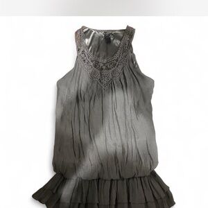 Elegant Gray Kids Dress